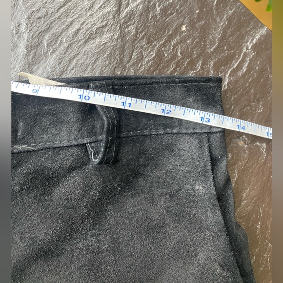 Sahara A-Line real suede maxi skirt - Picture 3 of 11